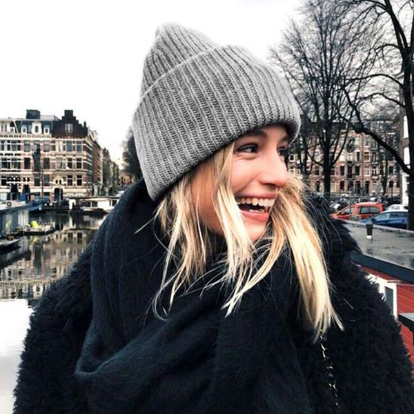 women's hat winter beanies skull caps knitted chapeau femme casual solid cover head cap bonnet skullies rib, Blue;gray
women's hat winter beanies skull caps knitted chapeau femme casual solid cover head cap bonnet skullies rib, Blue;gray