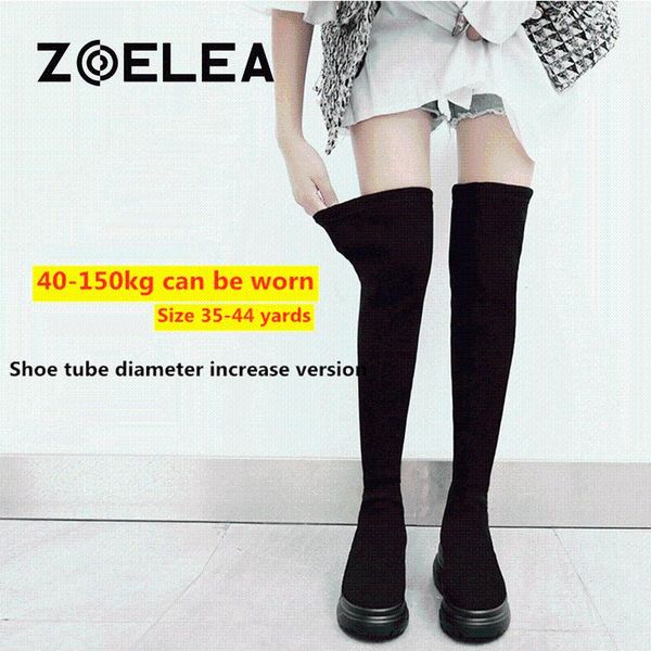 boots women sport slim warm shoes 2021 big size 44 thigh high for plush winter over knee woman elastic streth botas, Black
boots women sport slim warm shoes 2021 big size 44 thigh high for plush winter over knee woman elastic streth botas, Black