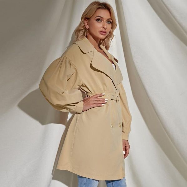 women's trench coats khaki long coat women autumn winter double breasted belt slim female outwear fashion windbreaker, Tan;black
women's trench coats khaki long coat women autumn winter double breasted belt slim female outwear fashion windbreaker, Tan;black