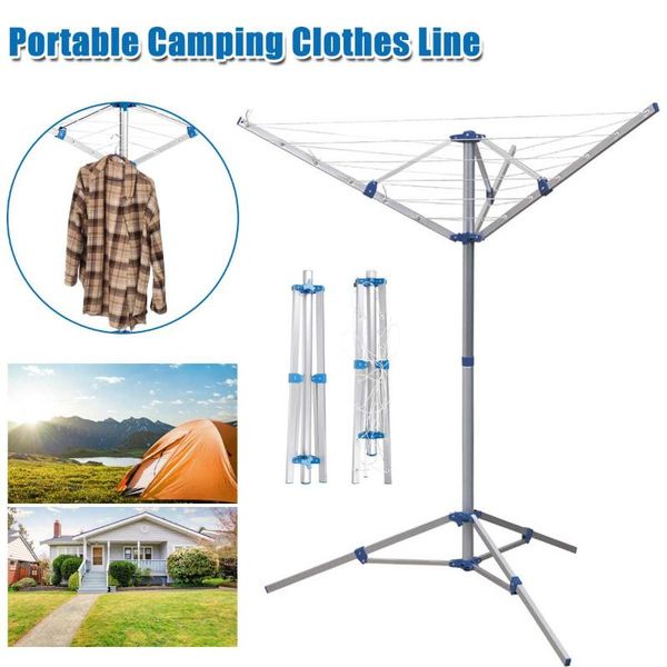 portable camping clothes line hanger drying rack multifunction steel hangers home storage foldable shelf & racks
portable camping clothes line hanger drying rack multifunction steel hangers home storage foldable shelf & racks