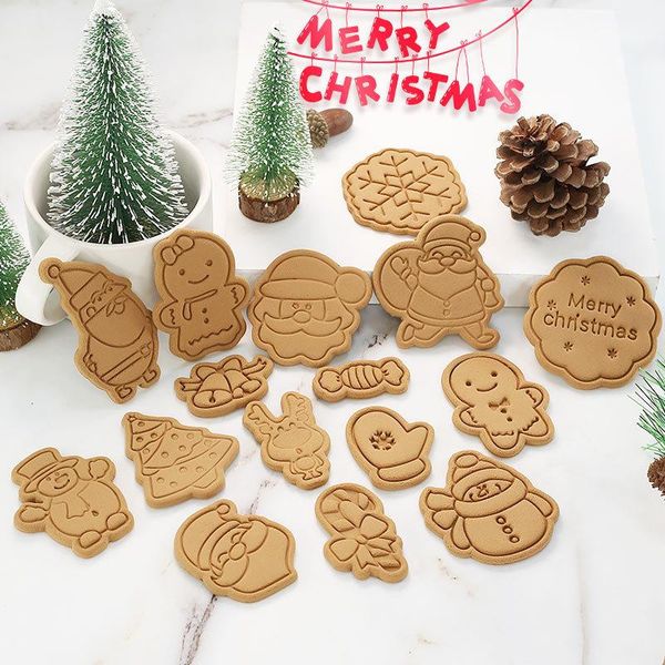 baking moulds merry christmas cookie mold biscuit eco-friendly 3d pressing plung tool cutter random color
baking moulds merry christmas cookie mold biscuit eco-friendly 3d pressing plung tool cutter random color