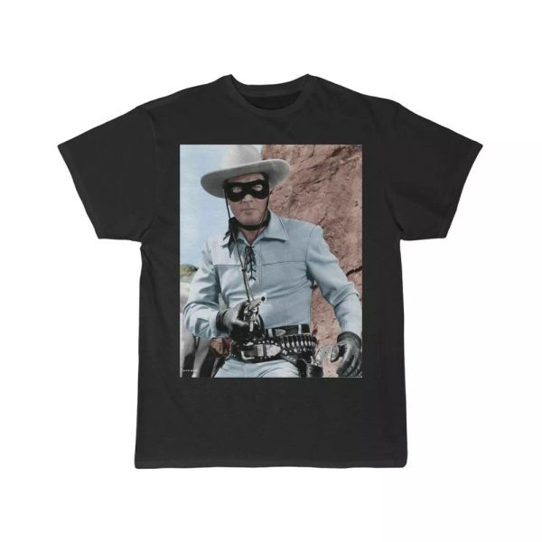the lone ranger men's short sleeve tee, White;black
the lone ranger men's short sleeve tee, White;black