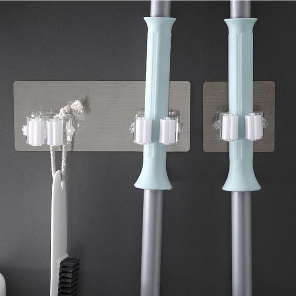 hooks & rails hanging mop storage rack multifunctional self-adhesive seamless sticker bathroom kitchen hook broom strong
hooks & rails hanging mop storage rack multifunctional self-adhesive seamless sticker bathroom kitchen hook broom strong