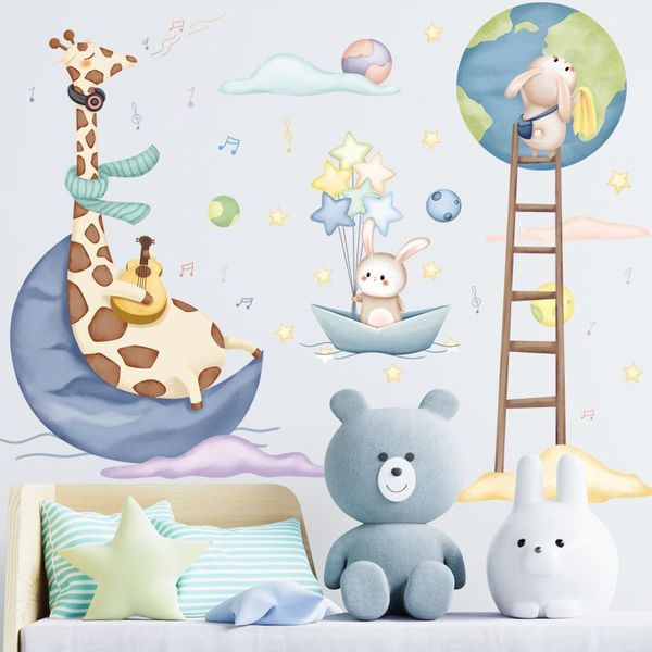 cartoon giraffe wall stickers kids room baby bedroom decor removable diy pvc art murals home decorative sticker
cartoon giraffe wall stickers kids room baby bedroom decor removable diy pvc art murals home decorative sticker