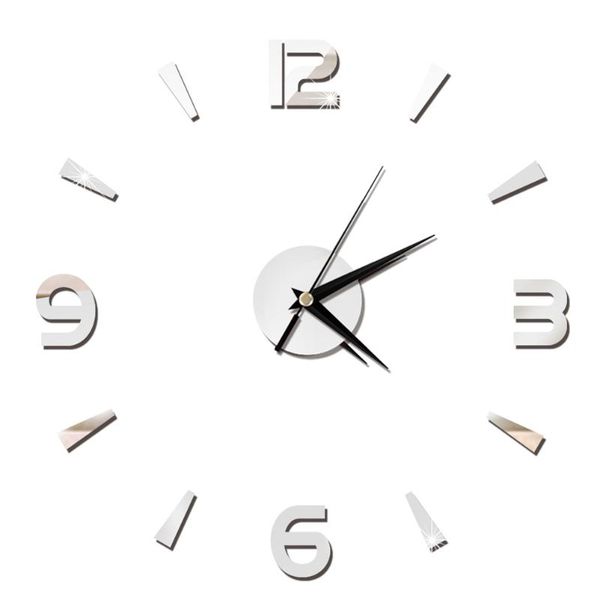 wall clocks 3d diy clock modern acrylic arabic numeral for home living room bedroom decoration-silver
wall clocks 3d diy clock modern acrylic arabic numeral for home living room bedroom decoration-silver