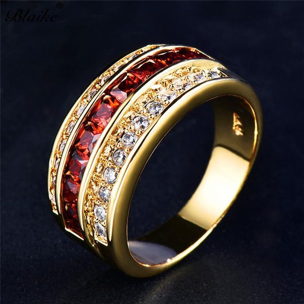 wedding rings blaike round red cubic zirconia for women men vintage yellow gold filled fashion jewelry female gifts, Slivery;golden
wedding rings blaike round red cubic zirconia for women men vintage yellow gold filled fashion jewelry female gifts, Slivery;golden