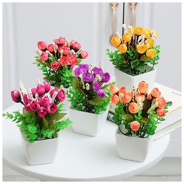 decorative flowers & wreaths 1pc potted handmade artificial flower bonsai stage garden wedding fake office home party decor props plant
decorative flowers & wreaths 1pc potted handmade artificial flower bonsai stage garden wedding fake office home party decor props plant