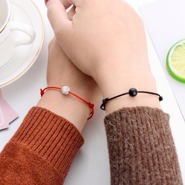 charm bracelets bxw matte lava stone natural bead bracelet red string braiding couple for men women wish jewelry, Golden;silver
charm bracelets bxw matte lava stone natural bead bracelet red string braiding couple for men women wish jewelry, Golden;silver