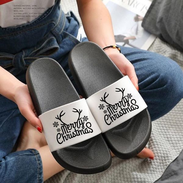 women non-slip slippers women's 2021 simple summer slides merry christmas flip flop zapatillas mujer, Black
women non-slip slippers women's 2021 simple summer slides merry christmas flip flop zapatillas mujer, Black