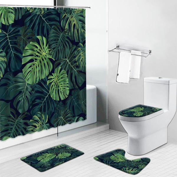 monstera green leaves shower curtain set tropical plant flower scenery non-slip toilet lid cover rug bath mat bathroom curtains
monstera green leaves shower curtain set tropical plant flower scenery non-slip toilet lid cover rug bath mat bathroom curtains