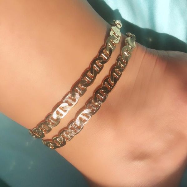 anklets caraquet vintage minimalism mariner link chain anklet for women gold silver color pig nose shape metal foot beach jewelry, Red;blue
anklets caraquet vintage minimalism mariner link chain anklet for women gold silver color pig nose shape metal foot beach jewelry, Red;blue