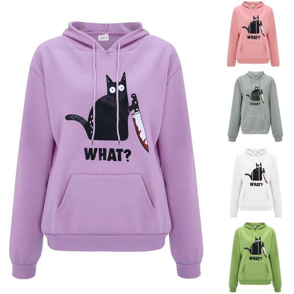 women's hoodies & sweatshirts streetwear women sweatshirt autumn long sleeve harajuku hoodie cute cat print sudadera mujer, Black
women's hoodies & sweatshirts streetwear women sweatshirt autumn long sleeve harajuku hoodie cute cat print sudadera mujer, Black