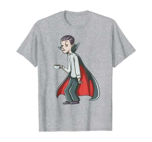 Tired Vampire, Coffee Drinking Dracula, Ironic Adult Vampire T-Shirt, Mainly pictures
Tired Vampire, Coffee Drinking Dracula, Ironic Adult Vampire T-Shirt, Mainly pictures