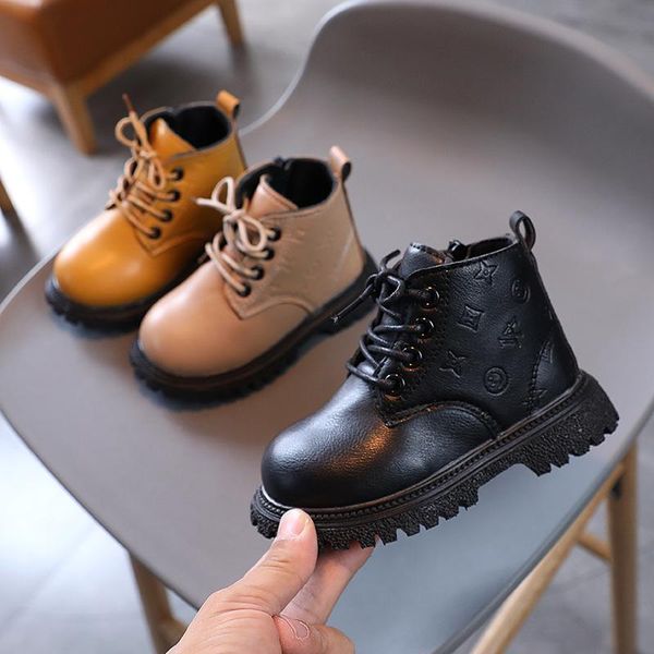 boots children' 2021 autumn and winter warm leather ankle boys girls british style cotton, Black;grey
boots children' 2021 autumn and winter warm leather ankle boys girls british style cotton, Black;grey