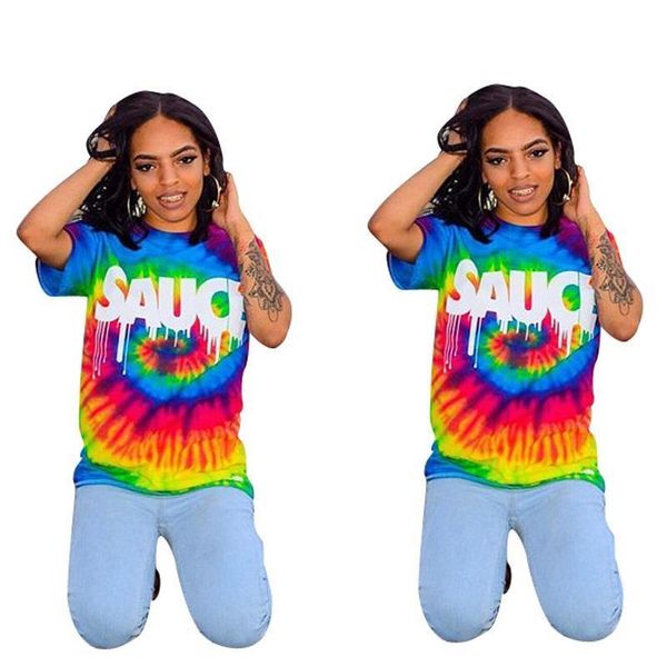 beach style fashion tie dye womens t shirt print tees o neck short sleeve summer clothes letters spliced casual, White
beach style fashion tie dye womens t shirt print tees o neck short sleeve summer clothes letters spliced casual, White