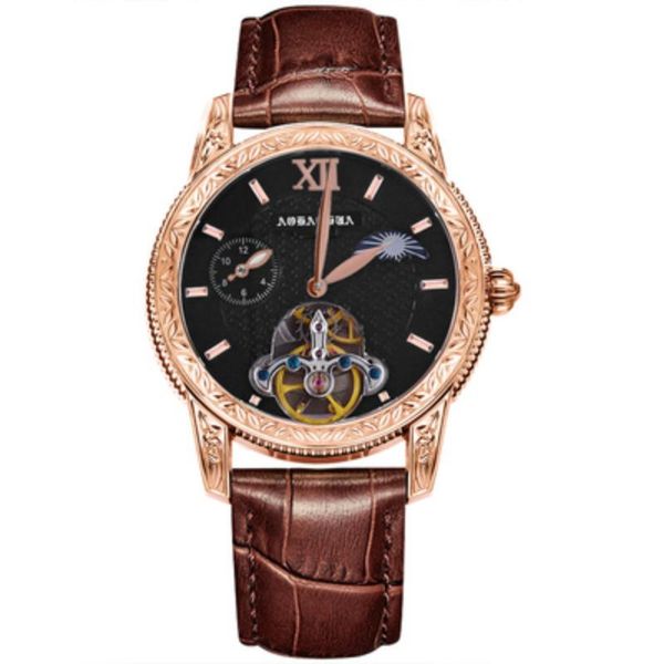 wristwatches fashion genuine automatic hollow mechanical men's watch moon phase sapphire stainless steel men business leather clock, Slivery;brown
wristwatches fashion genuine automatic hollow mechanical men's watch moon phase sapphire stainless steel men business leather clock, Slivery;brown