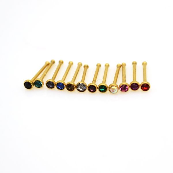 gold stud clear ab pink red crystal 2mm gem 22g straight bone 316l stainless steel rhinestone hooks bar pin nose piercing, Silver
gold stud clear ab pink red crystal 2mm gem 22g straight bone 316l stainless steel rhinestone hooks bar pin nose piercing, Silver