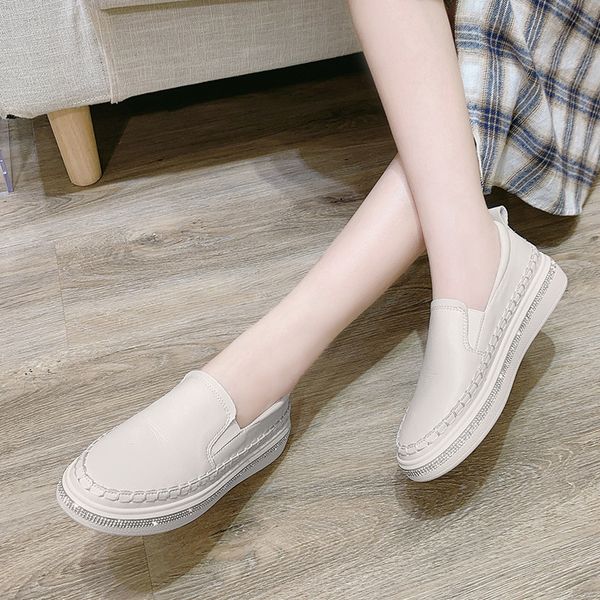 womens shoes 2020 four seasons universal casual leather shoes korean style white shoes breathable comfortable slip-on casual, Black
womens shoes 2020 four seasons universal casual leather shoes korean style white shoes breathable comfortable slip-on casual, Black
