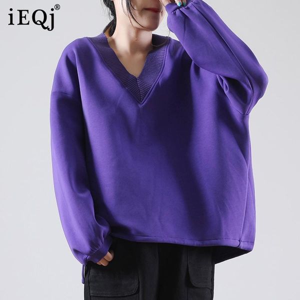 women's hoodies & sweatshirts ieqj 2021 autumn winter female loose long sleeve v-neck solid color hem drawstring sweatshirt women fashi, Black
women's hoodies & sweatshirts ieqj 2021 autumn winter female loose long sleeve v-neck solid color hem drawstring sweatshirt women fashi, Black