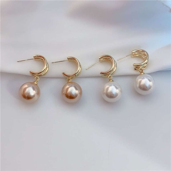 s925 silver needle south korea new fashion temperament net red pearl fairy sweet girl earrings, Black
s925 silver needle south korea new fashion temperament net red pearl fairy sweet girl earrings, Black