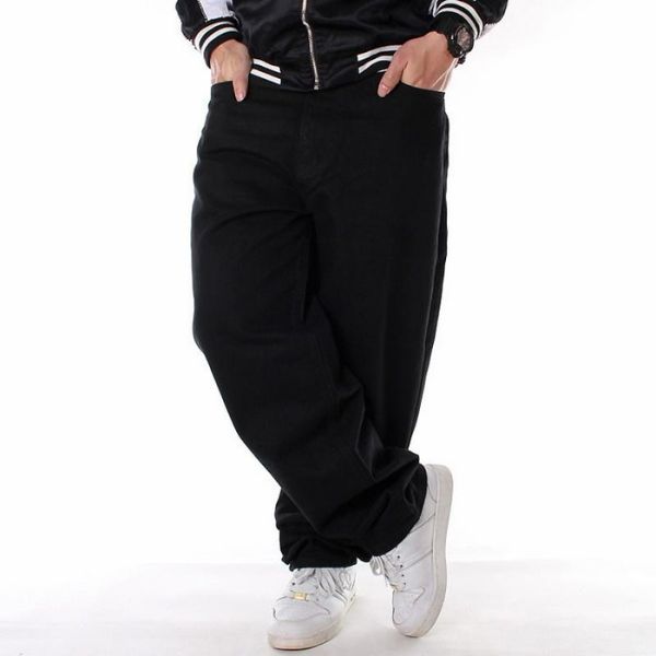 men's jeans comfortable fashion leisure long baggy eu street men denim pants loose hip hop black skateboard, Blue
men's jeans comfortable fashion leisure long baggy eu street men denim pants loose hip hop black skateboard, Blue