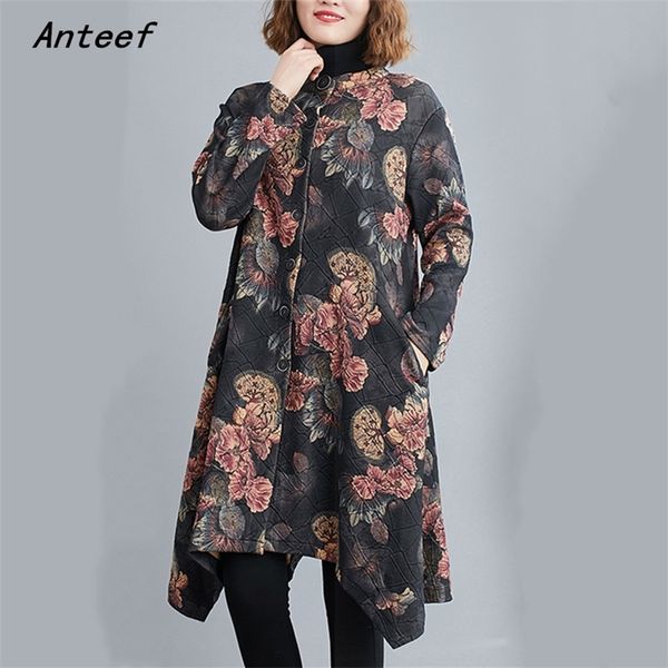 long sleeve plus size cotton vintage floral for women casual loose autumn winter mini short shirt dress elegant clothes 210517, Black;gray
long sleeve plus size cotton vintage floral for women casual loose autumn winter mini short shirt dress elegant clothes 210517, Black;gray