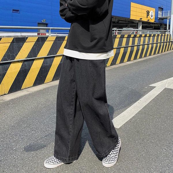 men's jeans men mopping pants korean style oversized casual fashion loose streetwear hip-hop straight wide-leg, Blue
men's jeans men mopping pants korean style oversized casual fashion loose streetwear hip-hop straight wide-leg, Blue