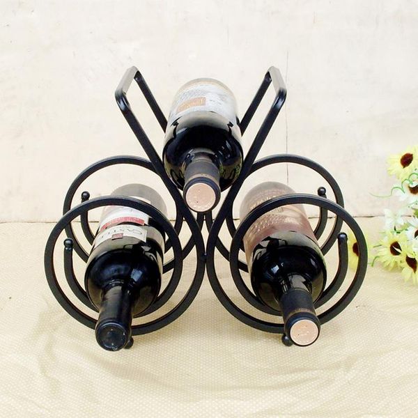 red wine iron rack for three bottles holder home furnishing decoration design j2059 tableracks
red wine iron rack for three bottles holder home furnishing decoration design j2059 tableracks