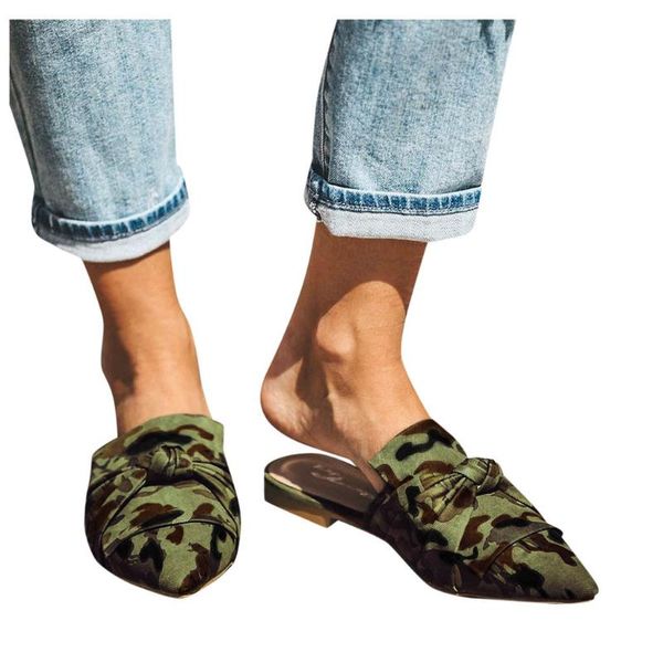 summer flats fashion lady sandals slippers camouflage slip on pointed toe outdoor slipper shoes woman slides calzado mujer, Black
summer flats fashion lady sandals slippers camouflage slip on pointed toe outdoor slipper shoes woman slides calzado mujer, Black