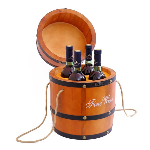 tablewine racks retro pine wood barrel bottle stand decorative cask holder bar handcraft ornament accessories for wedding and party
tablewine racks retro pine wood barrel bottle stand decorative cask holder bar handcraft ornament accessories for wedding and party