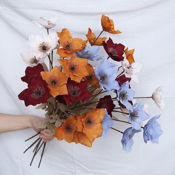 artifical narcissus flowers bouquet 4 heads leaves silk cloth fake for wedding living room home garden decoration decorative & wreaths
artifical narcissus flowers bouquet 4 heads leaves silk cloth fake for wedding living room home garden decoration decorative & wreaths