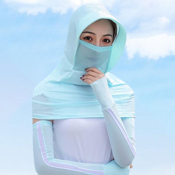 wide brim hats women sun sunscreen cap silk riding hooded clothes outdoor protection female sunshade neck guard with, Blue;gray
wide brim hats women sun sunscreen cap silk riding hooded clothes outdoor protection female sunshade neck guard with, Blue;gray