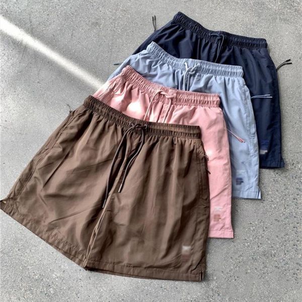 men's shorts 2021ss mesh men women 1:1 patchwork oversize breechcloth breathable drawstring, White;black
men's shorts 2021ss mesh men women 1:1 patchwork oversize breechcloth breathable drawstring, White;black
