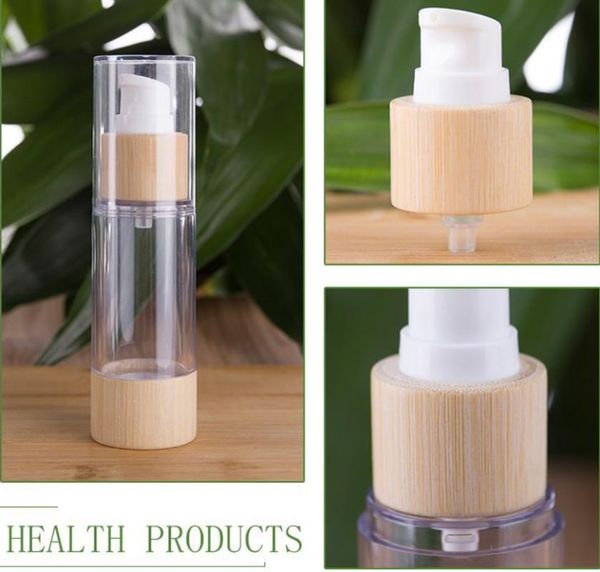 storage bottles & jars cream 50ml 80ml 100ml 120ml bamboo airless lotion bottle with pump, pump for face skin care oil
storage bottles & jars cream 50ml 80ml 100ml 120ml bamboo airless lotion bottle with pump, pump for face skin care oil