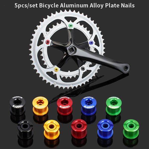 bike heels & chainwheels 5pcs bicycle chainwheel screws cycling chainring wheel bolt alloy plate nails sprocket road for crankset parts
bike heels & chainwheels 5pcs bicycle chainwheel screws cycling chainring wheel bolt alloy plate nails sprocket road for crankset parts