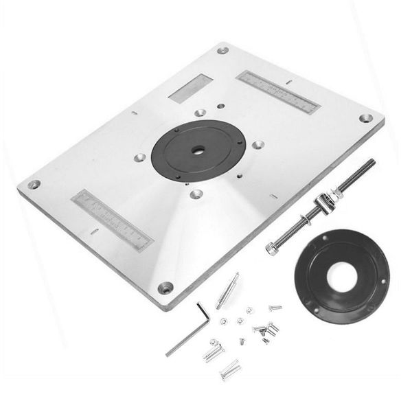 professional hand tool sets multi-functional aluminum alloy router table insert plate trimmer engraving machine woodworking bench
professional hand tool sets multi-functional aluminum alloy router table insert plate trimmer engraving machine woodworking bench