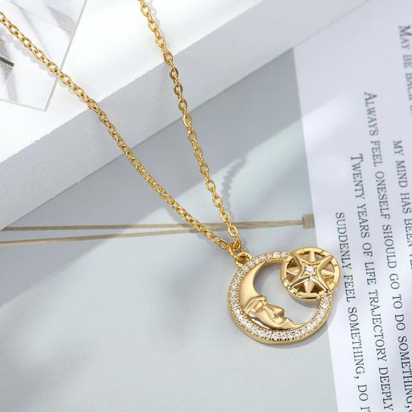 vintage sun and moon charm celestial dainty necklaces for women boho jewelry chain couple neck pendants necklace collier femme pendant, Silver
vintage sun and moon charm celestial dainty necklaces for women boho jewelry chain couple neck pendants necklace collier femme pendant, Silver