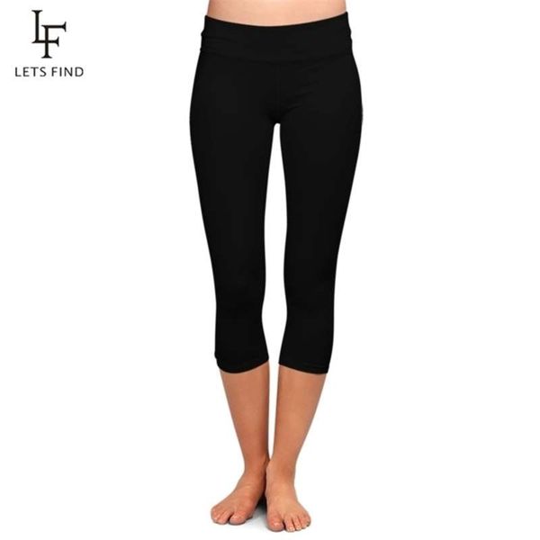 letsfind high quaility milk silk women waist plus size fitness leggings solid black elastic soft slim mid-calf pants 210925
letsfind high quaility milk silk women waist plus size fitness leggings solid black elastic soft slim mid-calf pants 210925