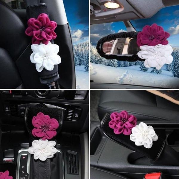 rose flowers auto seat belt cover floral plush handbrake gear shifter car shoulder pad girls styling suit safety belts & accessories
rose flowers auto seat belt cover floral plush handbrake gear shifter car shoulder pad girls styling suit safety belts & accessories