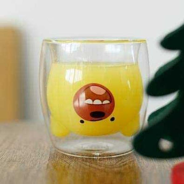 beer glass water cup coffee double bear cartoon juice insulation home milk breakfast (color :
beer glass water cup coffee double bear cartoon juice insulation home milk breakfast (color :