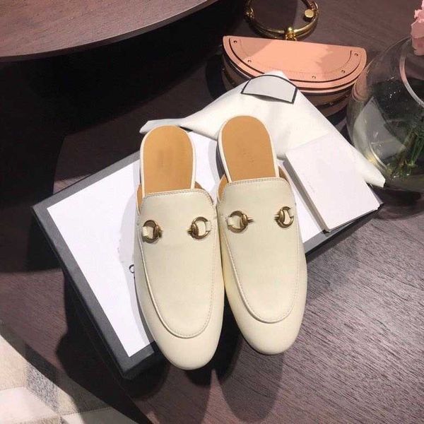 g family embroidered horse clasp half drag back air cool wear single shoes flat woman zlh, Black
g family embroidered horse clasp half drag back air cool wear single shoes flat woman zlh, Black
