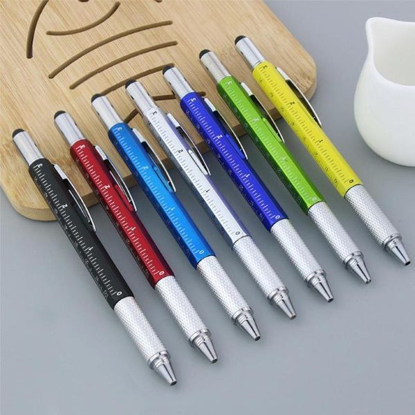 pc 6 in1 multifunctional screwdriver ballpoint pen supplies metal gift screen pens stationery office tool touch school v9l3, Blue;orange
pc 6 in1 multifunctional screwdriver ballpoint pen supplies metal gift screen pens stationery office tool touch school v9l3, Blue;orange