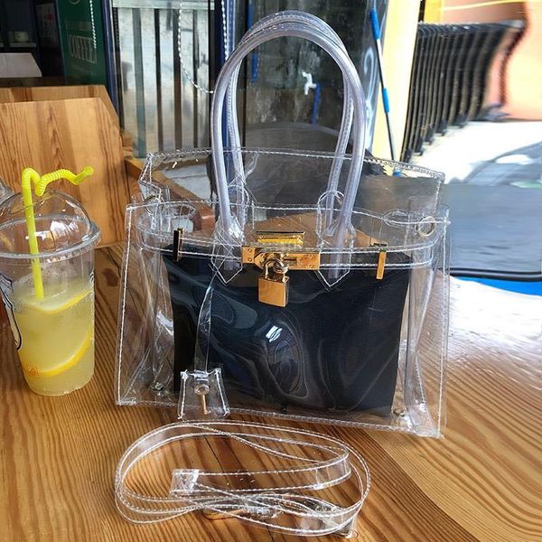 transparent female 2021 summer new fashion single shoulder jelly versatile portable beach messenger bag
transparent female 2021 summer new fashion single shoulder jelly versatile portable beach messenger bag