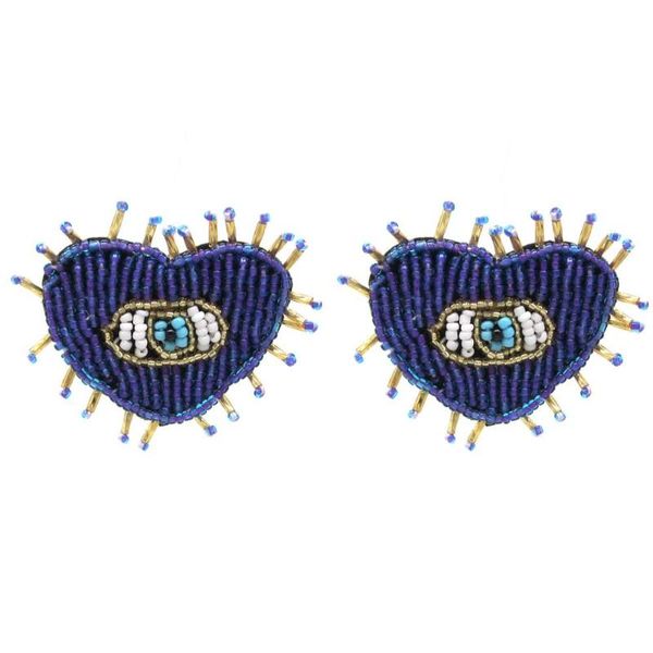 stud fashion boho woman earrings handmade glass beads eye good quality statement jewelry accessories, Golden;silver
stud fashion boho woman earrings handmade glass beads eye good quality statement jewelry accessories, Golden;silver