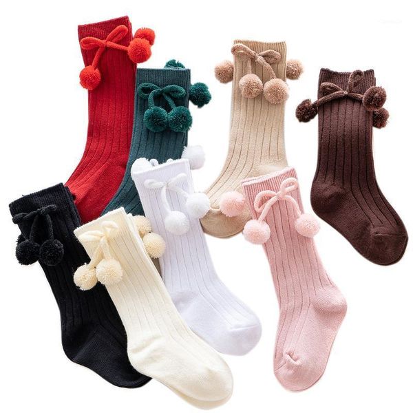 socks pompom baby for children knit born girls autumn winter kids boy accessories items 3m-4y, Pink;yellow
socks pompom baby for children knit born girls autumn winter kids boy accessories items 3m-4y, Pink;yellow