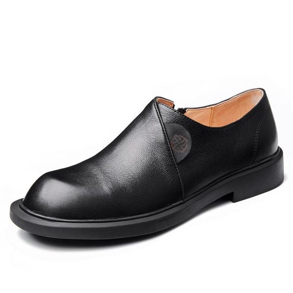 cowhide business comfortable breathable designer shoes men loafer driving autumn spring british retro dress, Black
cowhide business comfortable breathable designer shoes men loafer driving autumn spring british retro dress, Black
