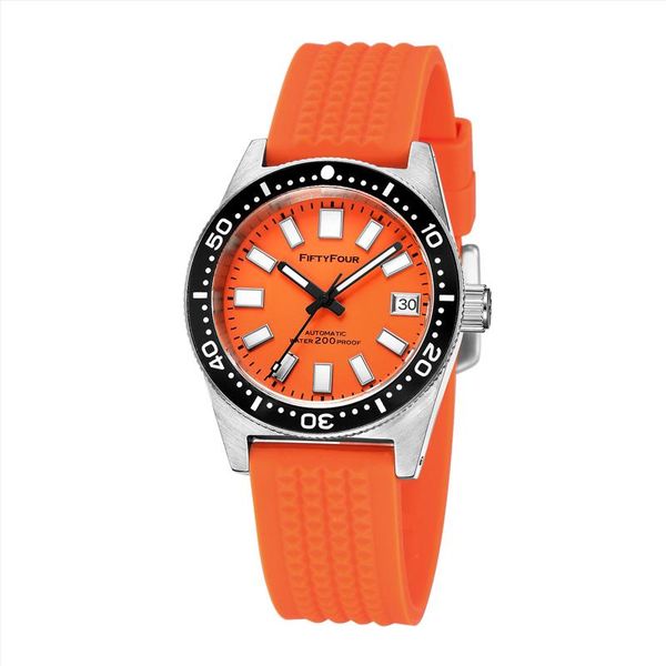 wristwatches men's watch stainless steel sapphire 200m waterproof swiss c1 super luminous automatic mechanical diver 62mas, Slivery;brown
wristwatches men's watch stainless steel sapphire 200m waterproof swiss c1 super luminous automatic mechanical diver 62mas, Slivery;brown