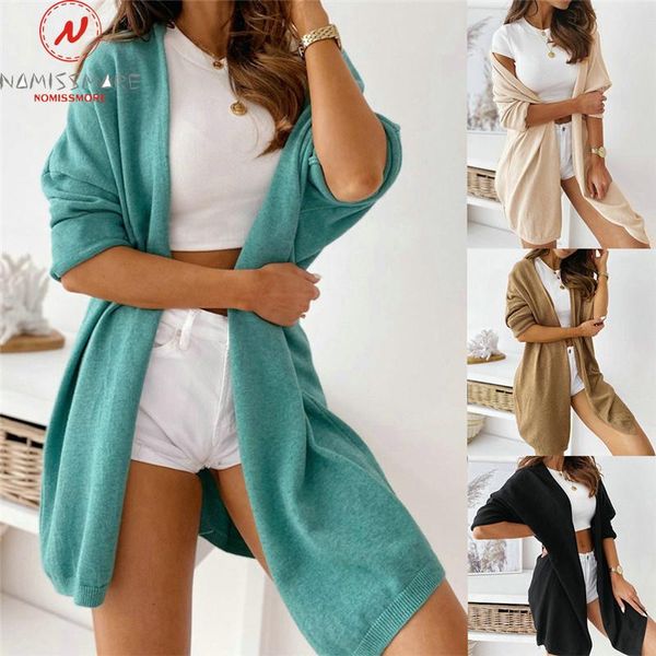 women's knits & tees fashion women spring autumn cardigan sweaters v-neck long sleeve solid color slim knitted coat for streetwear, White
women's knits & tees fashion women spring autumn cardigan sweaters v-neck long sleeve solid color slim knitted coat for streetwear, White