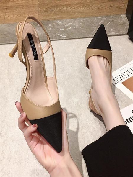 sandals shoes high spring heel sandal for women shallow mouth clear heels luxury summer suit female beige heeled stiletto hqvt, Black
sandals shoes high spring heel sandal for women shallow mouth clear heels luxury summer suit female beige heeled stiletto hqvt, Black