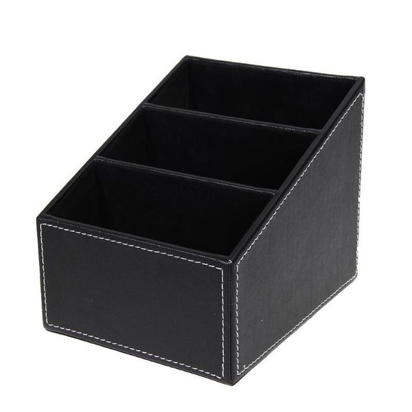 storage boxes & bins promotion 3 cells phone remote control holder pu leather box stationery makeup cosmetic organizer desk decor
storage boxes & bins promotion 3 cells phone remote control holder pu leather box stationery makeup cosmetic organizer desk decor